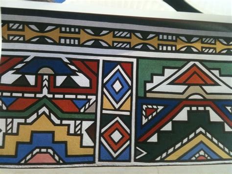 Beaux Quet Craft Project These Are Ndebele Uhn Duh Bee Lee Huts