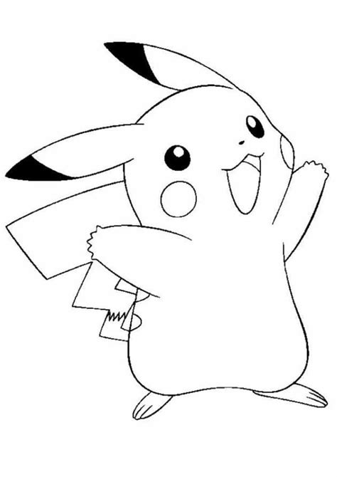 Desenho Para Colorir Pokemon Pikachudesenho Para Colorir Pokemon Images