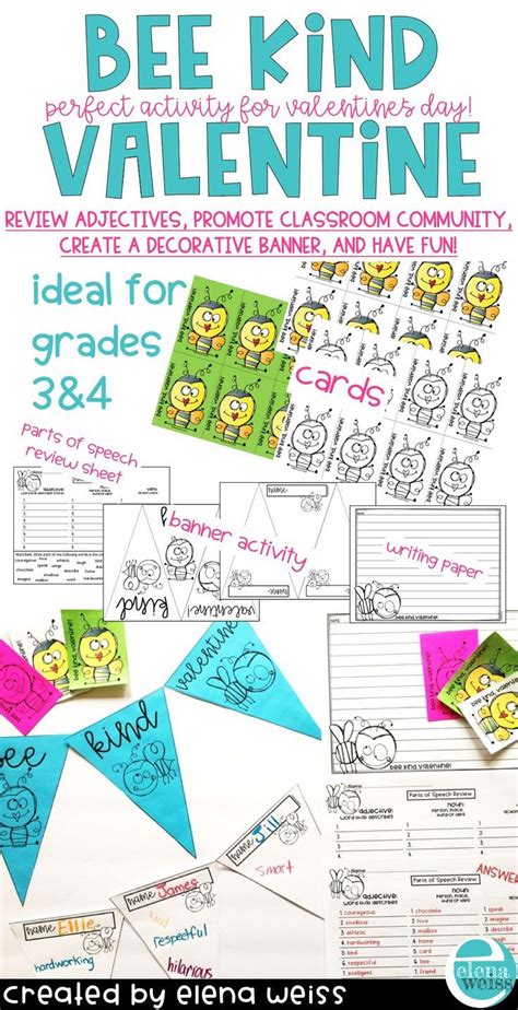 You can choose music as the category and filter on grade level within the site. Adjective Activities for Valentine's Day! The theme is ...