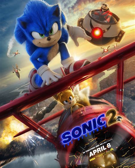 sonic 2 poster debuts the first trailer debuts tomorrow laptrinhx news