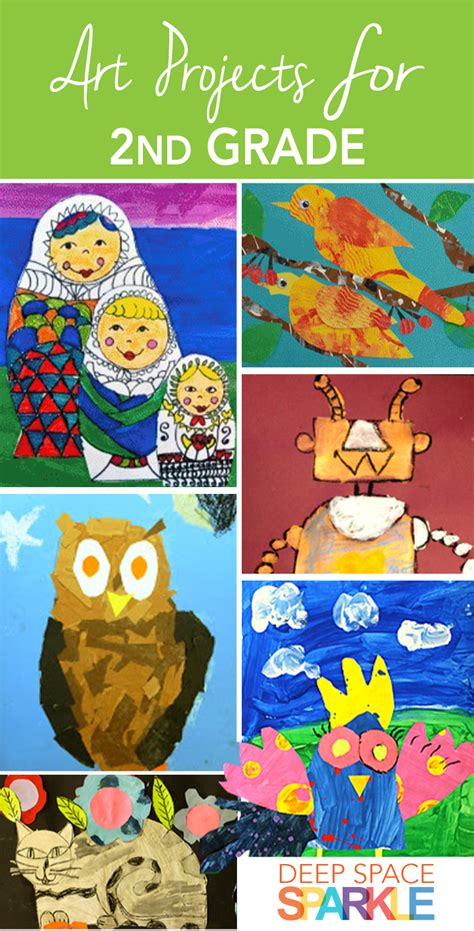 100 Art Projects For Second Grade Students Project Ideas And Lesson