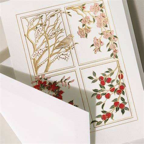 Maybe you would like to learn more about one of these? Crane Holiday Greeting Cards - Four Seasons: More Than Paper