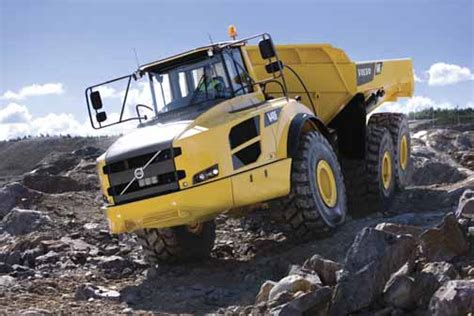Volvo Clean Fuel Efficient Power Suits Mining Customers