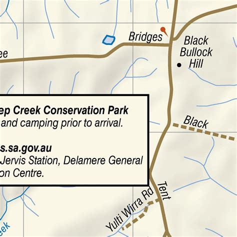 Deep Creek Conservation Park Map By Carto Graphics Avenza Maps