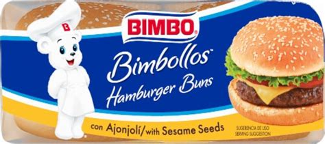 Bimbo Bimbollos Sesame Seed Hamburger Buns Ct Oz Kroger