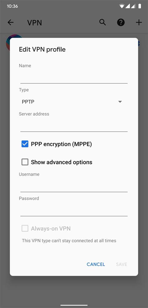 How To Manually Add Vpn On Android From Settings