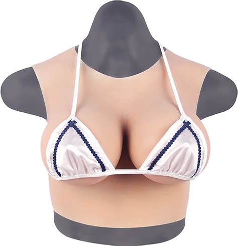 Goutui Silicone Breast Silicone Filled F Cup Forms Crossdressers Prosthesis Breasts Forms