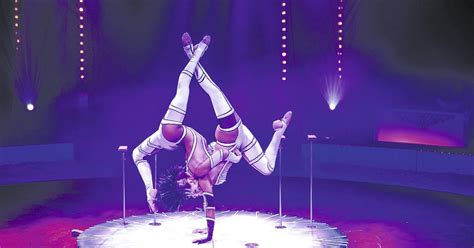 classic zirkus praesentiert mit anmut akrobatik und attraktionen nwde