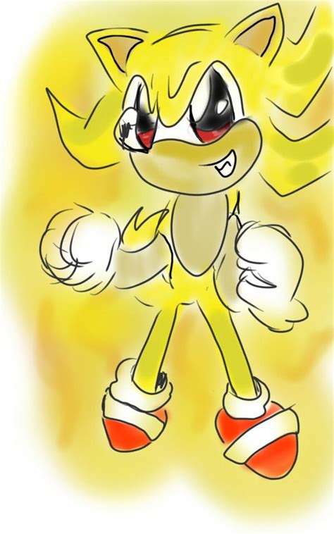 Super Sonic Sketch This By Snoopywoopy The Only On Deviantart