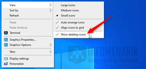 Cara Menyembunyikan Icon Desktop Atau Icon Aplikasi Shortcut Di Os