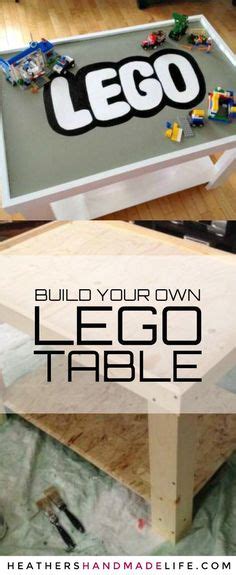 15 Awesome Diy Lego Tables For 2022 · Craftwhack Lego Table With