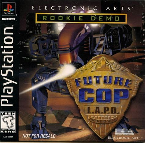 Future Cop Lapd Rookie Demo Ps1 Retro Video Games Classic