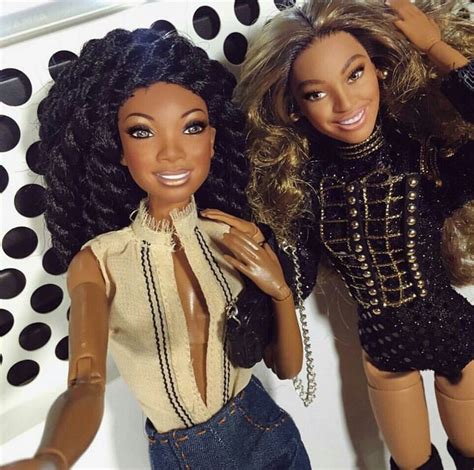 Brandy And Beyonce Barbies Beautiful Barbie Dolls Beyonce Barbie
