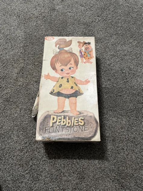 Vintage Ideal 16 Inch Flintstones Pebbles Doll Box Only 5000 Picclick