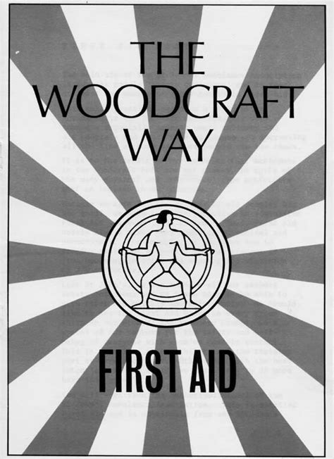 The Woodcraft Way First Aid 1973 Woodcraft Folk Heritage Archive