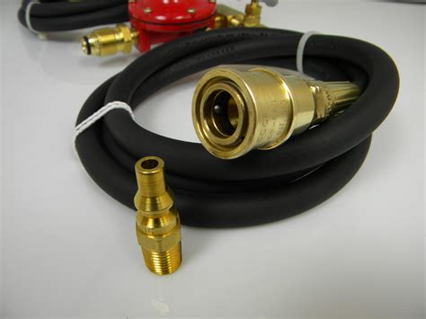 0 30 Psi High Pressure Regulator Assembly With Dual Quick Disconnect