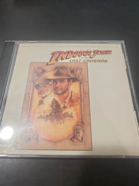 Indiana Jones And The Last Crusade Original Soundtrack Cd By John Williams Picclick