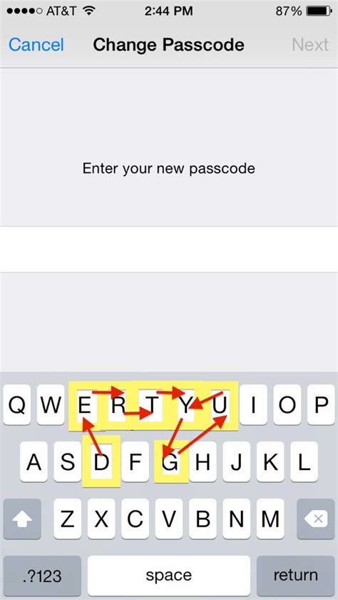 How To Set A Passcode On The Iphone 5s Lock Screen