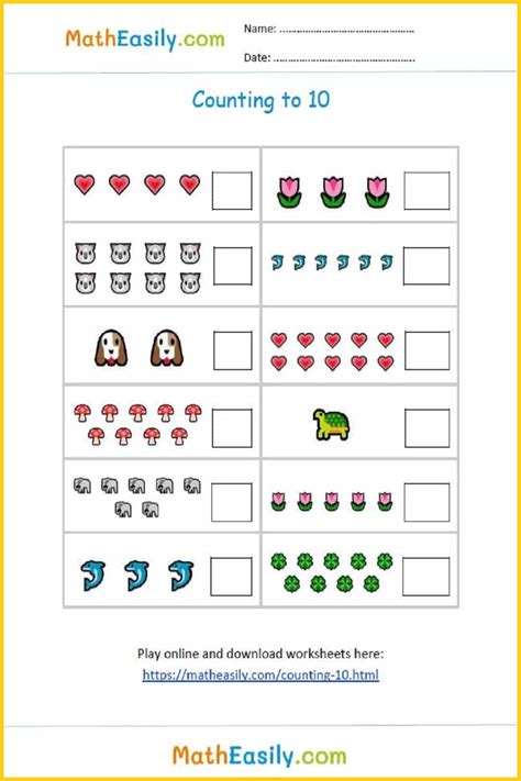 Printable Kindergarten Math Worksheets Pdf Free Download