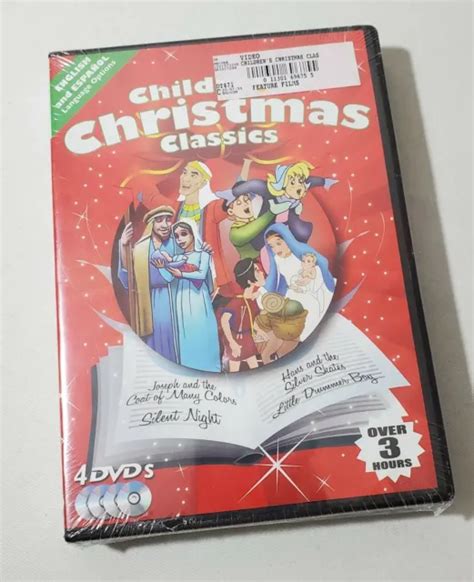 Childrens Christmas Classics Dvd4 Disc Set Silent Night Drummer Hans