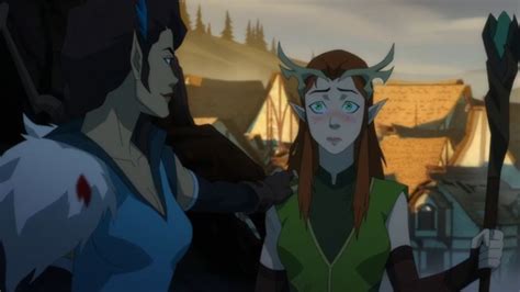 Vex And Keyleth Have A Moment The Legend Of Vox Machina Youtube