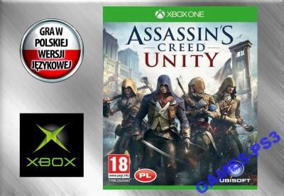 ASSASSIN S ASSASSINS CREED UNITY XBOX ONE 3 X PL 5088793360