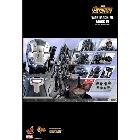 Hot Toys Mms499d26 Avengers Infinity War War Machine Mark Iv