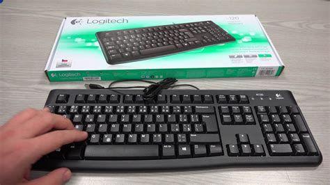 Logitech K120 Wired Keyboard Unboxing And Review Youtube