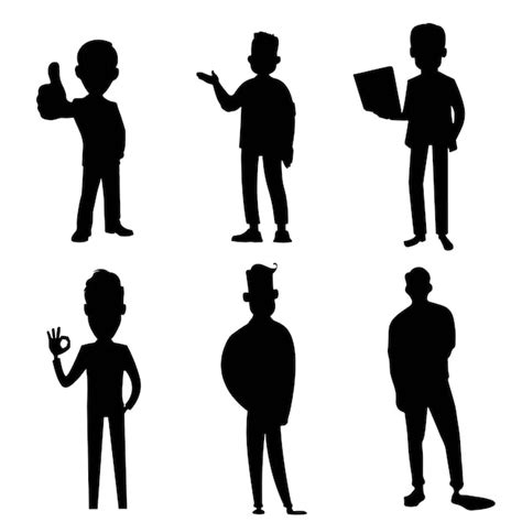 Premium Vector Male Silhouette Vector Man Illustrations Free Downlod