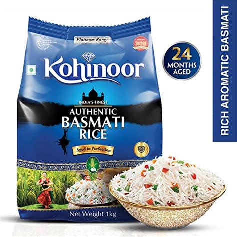Kohinoor Extra Flavour Basmati Rice 1 Kg Star Indo Japan