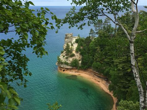 Miners Castle In Pictured Rock Up Of Michigan Wisconsin Michigan
