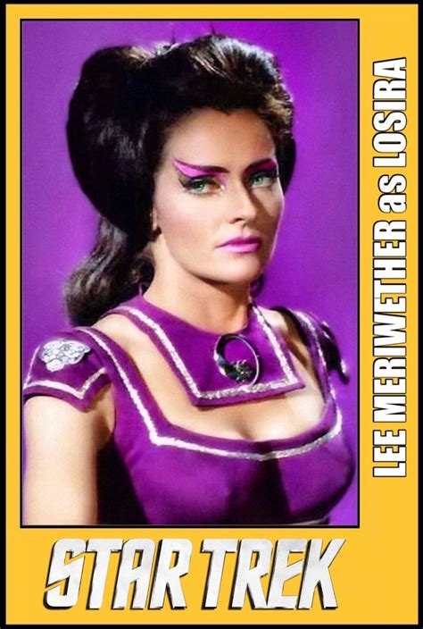 A Star Trek Poster With A Woman S Face Painted In Purple