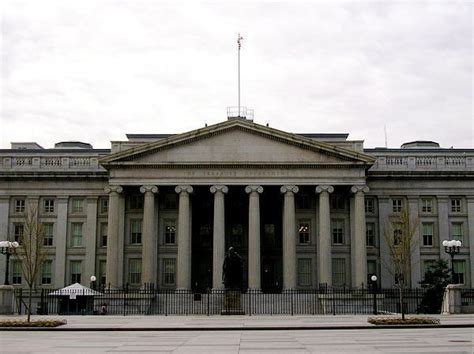 United States Department Of The Treasury Washington Dc