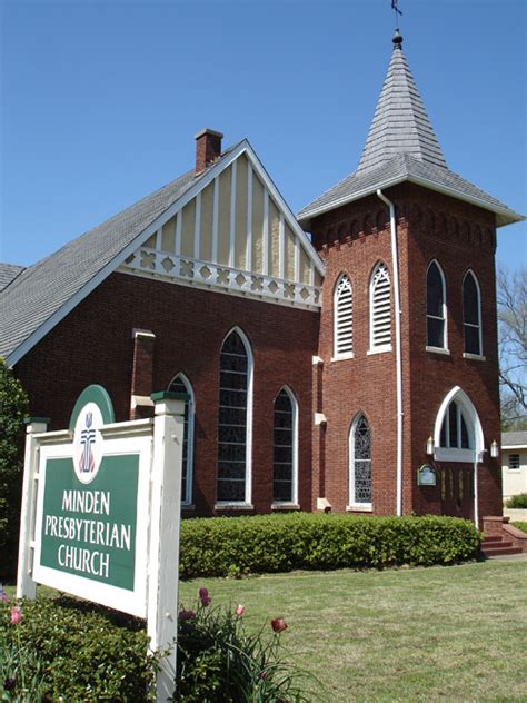 Minden Presbyterian Church Visit Webster Parish Louisiana