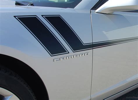 2010 2013 And 2014 2015 Chevy Camaro Stripes Track Side Door Decals 3m