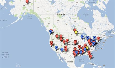 Map Of Domestic Drone Authorizations Can Anybody Count Nc Renegades