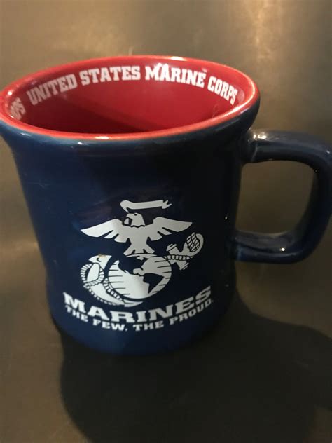 United States Marine Corps Tasse Marines The Few Die Etsy