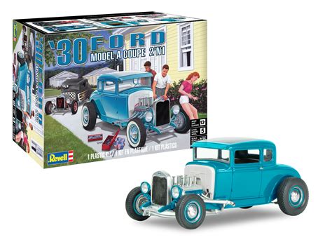 Revell 4464 30 Ford Model A Coupe 2n1 Model Kit Models And Kits Om6266131
