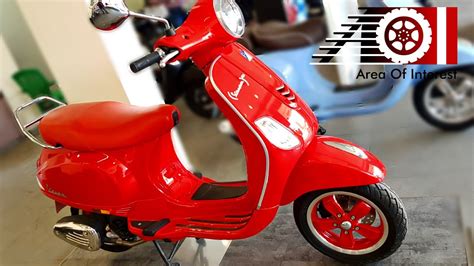 Vespa sxl 125cc scooter has a fuel capacity tank of 8 to 8.5 liters. Vespa Product RED 125cc | Fully Red Special Edition Vespa ...