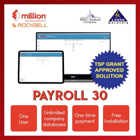 Million Payroll P30 Sme Software Coding License Single User