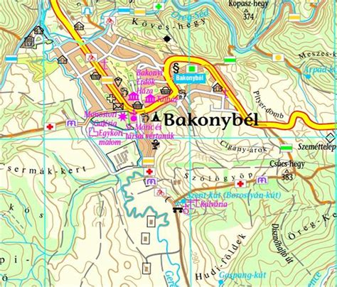 Levél eplény távolsága térképen autóval. Bakonybél Térkép | groomania