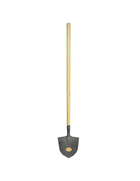 Csmj10 2sl Round Shovel With 1st Grade Hard Wood Handle Korean Type