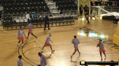 2018 02 05 Xula Women S Basketball Vs Edward Waters Youtube