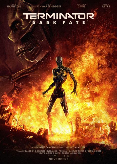 Terminator Dark Fate Poster Malakowe
