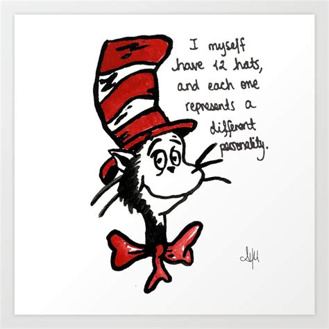 Download High Quality Cat In The Hat Clipart Artwork