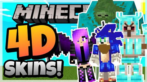 This addon contains a huge 4d skin pack. Minecraft Bedrock 4D SKINS Review & How To Get Them on ...