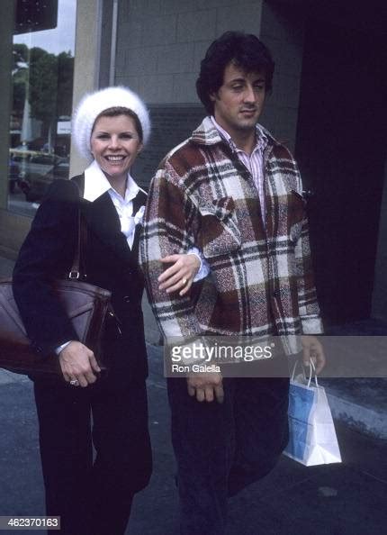 Actor Sylvester Stallone And Wife Sasha Czack On April 12 1978 News