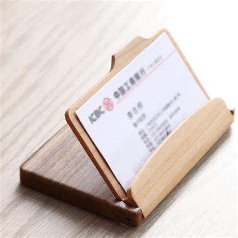 Buy it for yourself or get it as a gift. 100% Eco-friendly Bamboo Business Card Holder - Buy ...