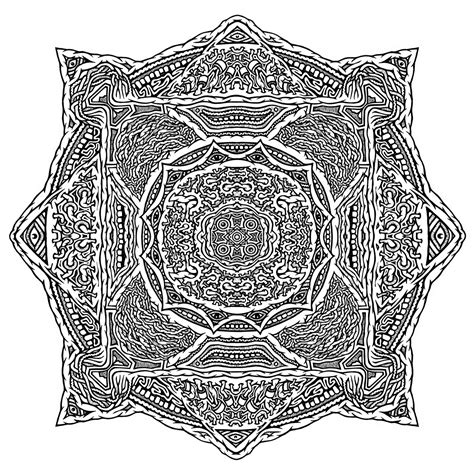 Mandala Drawings On Behance