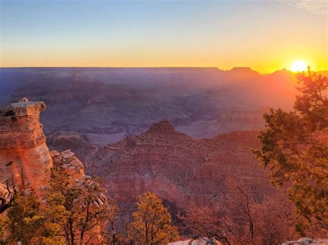 Best Place To See The Grand Canyon Sunrise At South Rim • Our Woven Journey